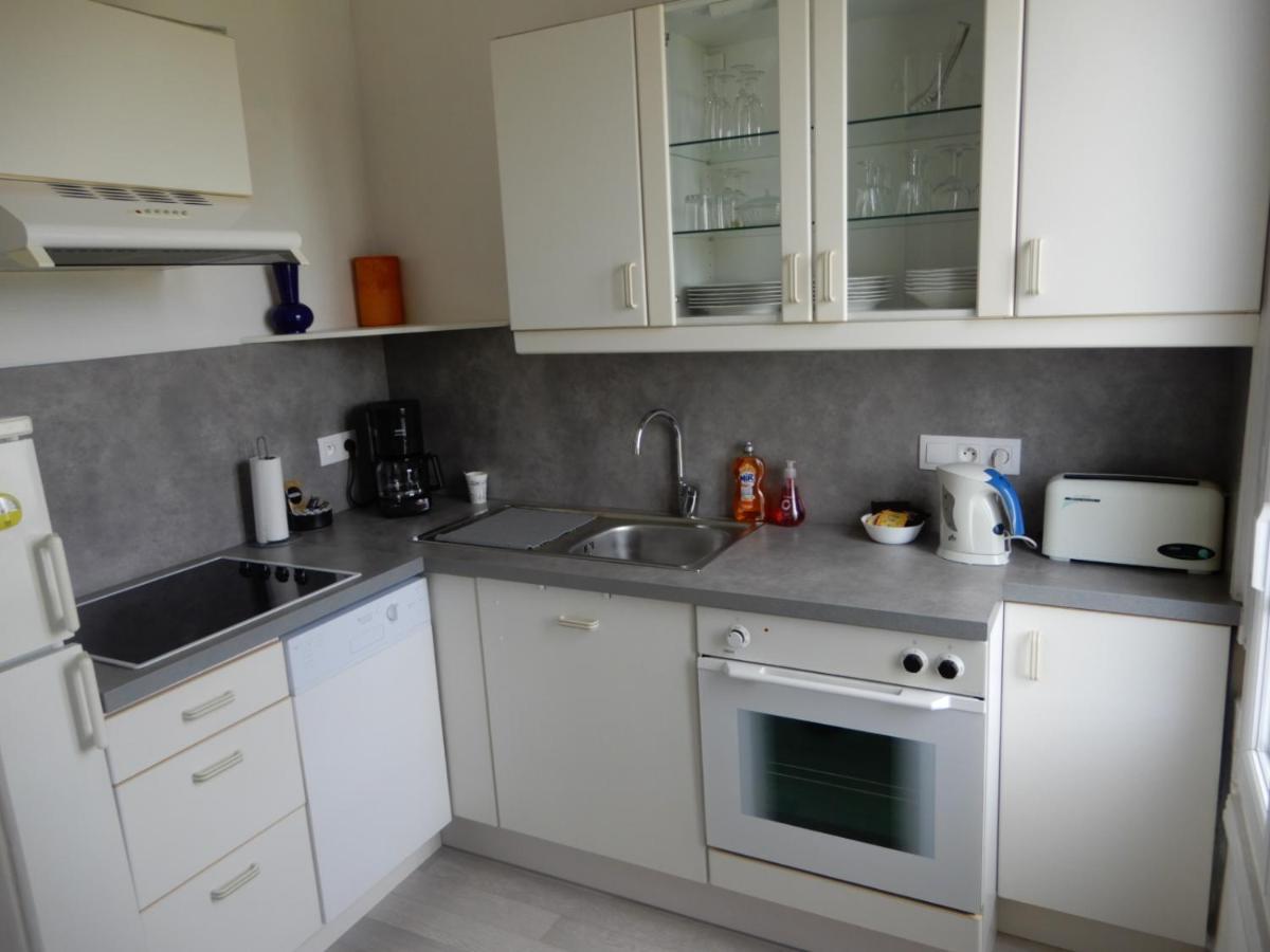Caprices De Mer Appartement Avec Grand Balcon Et Vue A 300 M Plage, Apercu Mer, Lit Queen Size, Mers Les Bains Le Treport , Petit Dejeuner En Option, 2 Velos Fournis Luaran gambar